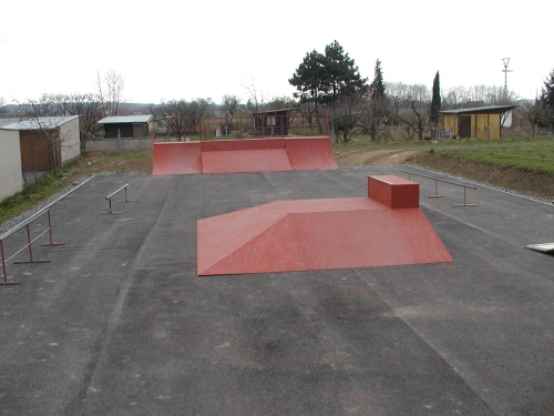 Pohled na Skatepark