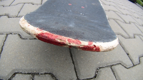 Bloody deck detail