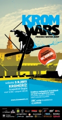 KROM WARS - Freeski water jump!