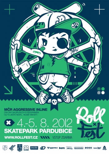 Rollfest - Mistrovství ČR v aggresive inline 2012 