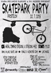 Skatepark prty Prostjov - 20. ervenec 2013