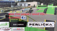BMX Free pojezd / závod VOL I Kroměříž